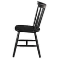 thumbnail image 6 of Hollyoak Windsor Wood Dining Side Chair Black (Set of 2), 6 of 10