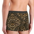 thumbnail image 6 of Leopard Fur Ethnic Tribal Geometric Underwear Male Sexy Print Boxer Shorts Panties Briefs Soft Underpants, 6 of 7