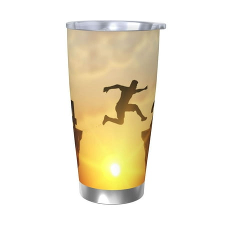 

Salouo Welcome Merry Christmas In 2025 Print 20oz Tumbler with Lid Stainless Steel Vacuum Insulated Tumbler Durable Insulated Coffee Mug Thermal Cup with Splash Proof Sliding Lid-Without Straw