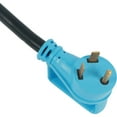 thumbnail image 3 of Makerz 218 Heavy-Duty RV Adapter Cord with Powered Connection Indicator Light - 12" Length, 30A to 50A, NEMA TT-30P to NEMA 14-50R, STW-Rated / ETL-Certified, 3 of 6