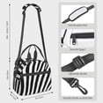 thumbnail image 2 of Naloa Zebra Print Lunch Bag for Women & Men Insulated Lunch Box or Cooler Lunch Tote Bags for Work, Travel, Outdoor, 2 of 5