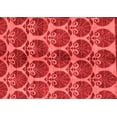 thumbnail image 1 of Ahgly Company Machine Washable Indoor Rectangle Abstract Red Modern Area Rugs, 7' x 10', 1 of 4