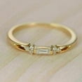 thumbnail image 2 of 1Ct Lab Created Diamond Women's Engagement Ring 14k Yellow Gold Finish, 2 of 2