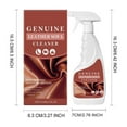 thumbnail image 3 of 237ml Leather Sofa and Car Interior Cleaner Stain Remover and Shine Care for Sofas Bags and Seats, 3 of 8