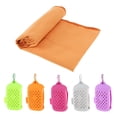 thumbnail image 3 of Serviette Douce Rafraîchissante Instantanée en Microfibre pour Sports Extérieurs, Foulard de Gym Orange, 3 of 8