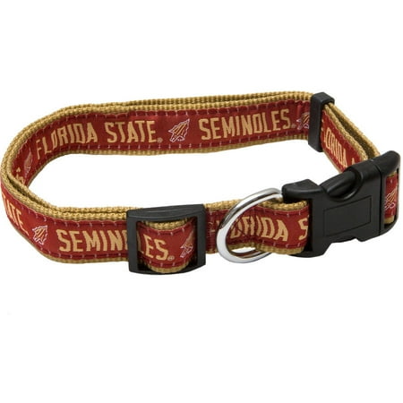 - Pets First College Florida State Seminoles Pet Collar, 3 Sizes Available, Sports Fan Dog Collar