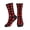 2 Black-2, variant on Unisex Red Buffalo Plaid Print Novelty Ankle Socks Colorful ComfortSoft Lightweight Sports Athletic Socks