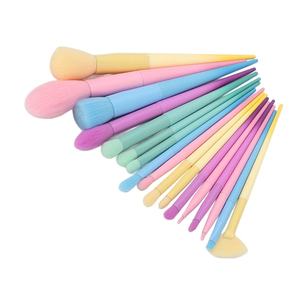 Pincel de Maquillaje, Juego de Cepillo de Maquillaje de Fibra Sintética para la Fiesta