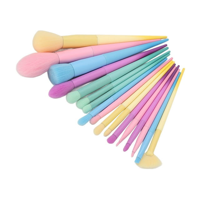 Pincel de Maquillaje, Juego de Cepillo de Maquillaje de Fibra Sintética para la Fiesta