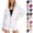 White, variant on UDAUDU Womens Zip UP Hoodie Lightweight Sweatshirt Fall Winter Outfits with Pocket Casual Jackets Loose Fit Clothes Coffee S