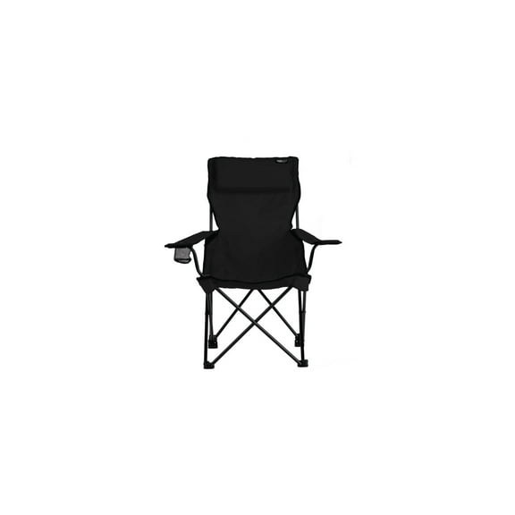 Folding Outdoor Chair - Portable Camping Chair with Cup Holder - Lightweight Travel Seat