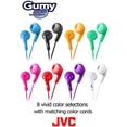 thumbnail image 3 of JVC(R) HAF160R Gumy(R) Earbuds (Red), 3 of 6