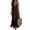Coffee, variant on Maxi Dresses for Women Sleeveless Spaghetti Strap Scoop Neck Dress Summer Casual Beach Cami Sundress, XL