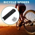 thumbnail image 2 of Unique Bargains Bike Bicycle Spokes 14G 155MM Mountain Bike Spokes steel Black 36Pcs, 2 of 8