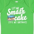 thumbnail image 4 of Inktastic Let Me Smash Cake Its My Birthday Boys Baby Bodysuit, 4 of 5
