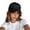 Black, variant on Breathable Wide Brim Baseball Visor with Bowknot Design Lightweight Sun Hat for Outdoor Activities Lady Visor One Size
