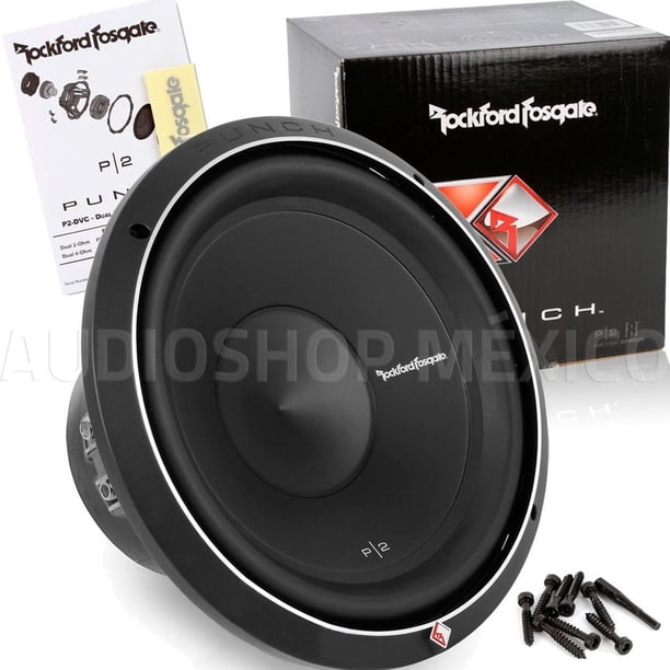 Subwoofer DVC Rockford Fosgate P2D2-8 500 Watts 8 Pulgadas 2 Ohms Doble Bobina Rockford Fosgate P2D28