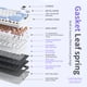 thumbnail image 3 of [Starlight White] Teclado Attack Shark X85 RGB Tres Modos Inalámbrico Intercambiable en Caliente Juego Grabado Lateral Teclado Luminoso Personalizado (Starlight White), 3 of 9
