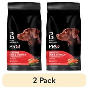 (2 pack) Pure Balance Pro+ Sensitive Skin & Stomach Dog Food, Salmon & Rice Recipe, 8 lb Bag