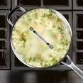 thumbnail image 4 of Sartén KitchenAid de acero inoxidable cepillado de 4,5 L con tapa, 4 of 8