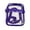 Purple, variant on Clear Backpack Clearance! Travel Backpack for Men and Women, Lightweight Single Strap Backpack, Backpack for Hiking and Cycling,5.9x2x7.9 Inch