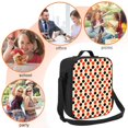 thumbnail image 5 of Honeii Table Tennis Rackets Print Insulated Lunch Bag, Reusable Lunch Box for Adult, Leakproof Cooler Bag for Work Office Travel Picnic, 5 of 7