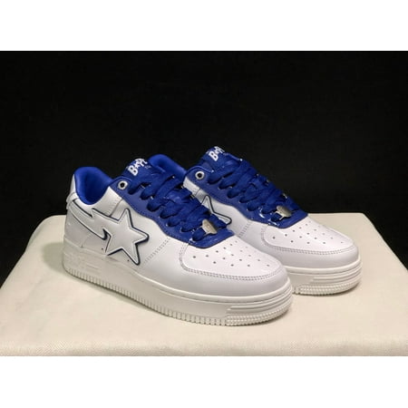 

BAPE patent camouflage suede sneakers low-top casual skate shoes street trend couple sneakers for both men and women