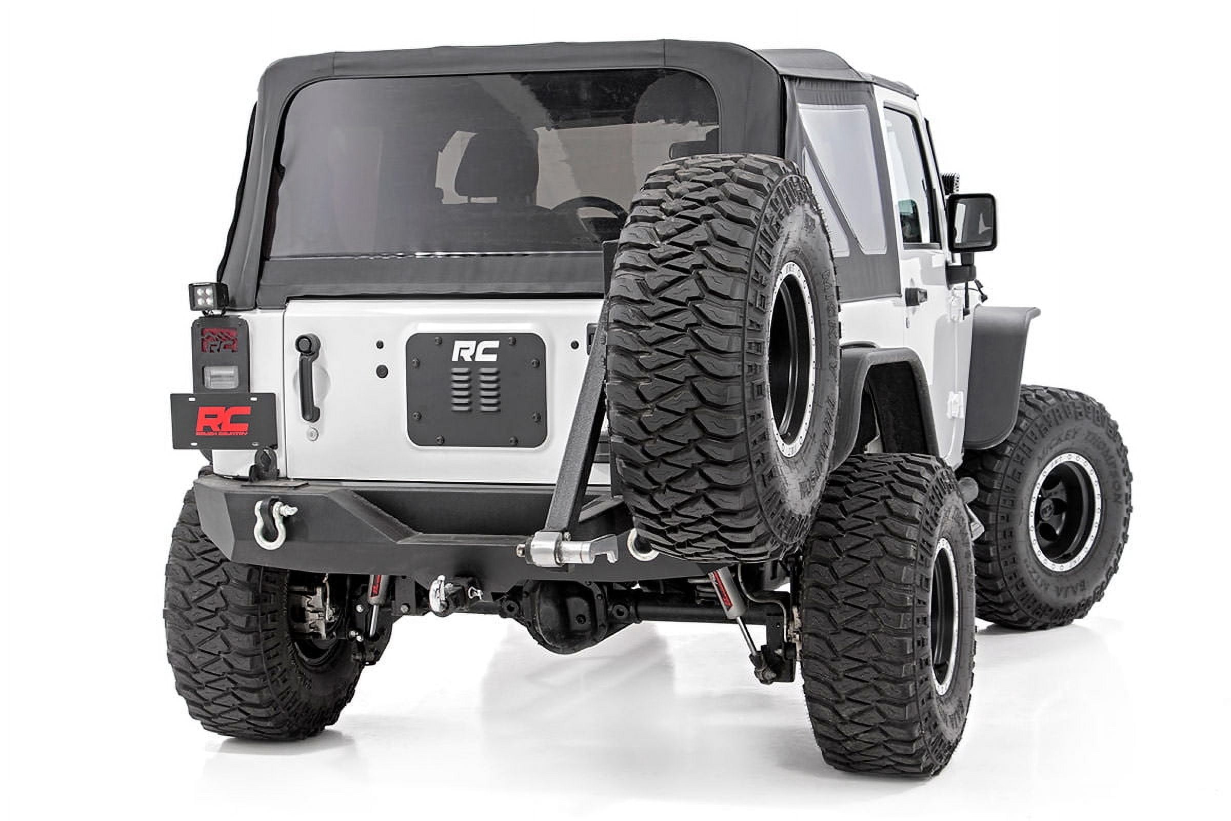 Rough Country Tailgate Vent Cover for 2007-2018 Jeep Wrangler JK - 10514
