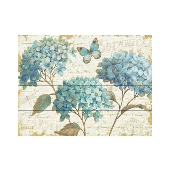 Debra Van Swearingen 'Floating Butterfly II' Wood Slat Art 12x16