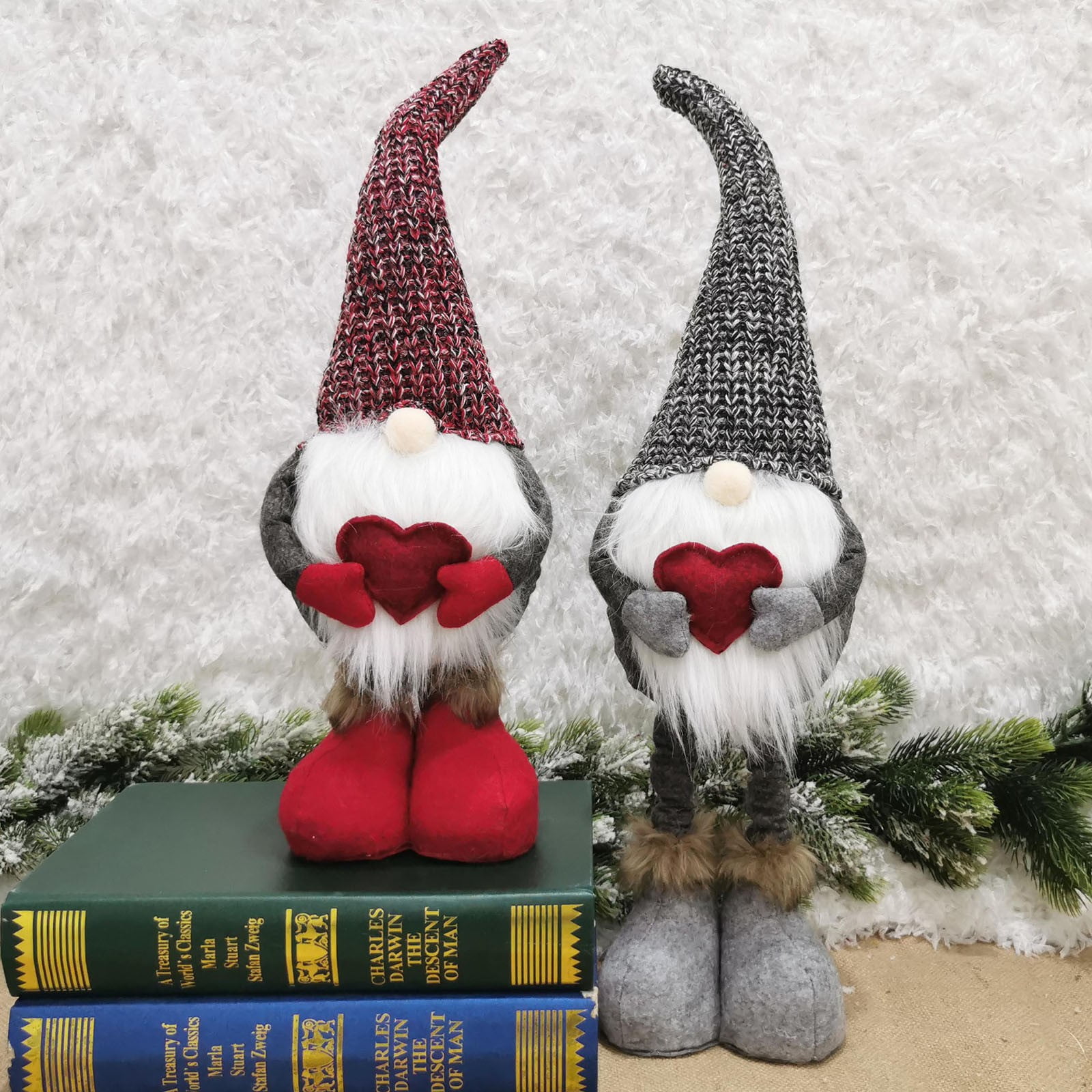 Gnome Faceless Doll Valentines Day Decor Home Household Ornaments Fairy Doll 