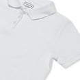 thumbnail image 6 of INGEAR Women's Short Sleeve Polo Shirts, Casual Collared Golf Tops, 2 Pack White S, 6 of 6