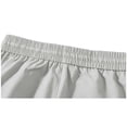 thumbnail image 6 of Jaunzuar Hiking Pants Men Straight Leg Drawstring Cargo Pants Casual Athletic Work Pants with Pockets L, 6 of 7