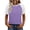 PurpleB, variant on Bixock Women's Casual Short Sleeve T-Shirts,Color Blocking Crew Neck Tops,Fashion Raglan Sleeve 2 Tone Shirt Lightweight Comfortable Beach Vacation Tops