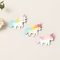thumbnail image 4 of Baby Girls' Hair Clips 3PCS of Set Hair Pins Rainbow Unicorn Barrette Children Hair Accessoires   Jacquard Hairgrip for Girls, 4 of 4