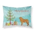 thumbnail image 1 of Carolines Treasures BB2976PILLOWCASE Leonberger Merry Christmas Tree Fabric Standard Pillowcase, 1 of 2