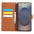 thumbnail image 2 of For Samsung Galaxy S25 Ultra Case Rose Flower Wallet PU Leather Phone Cover with 3 Card Slots - Dark, 2 of 5