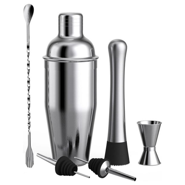 Cocktail Shaker Ice Crusher Making Cocktail Set for Home -