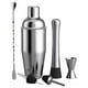 thumbnail image 1 of Pro Cocktail Shaker Elaboración de bebidas Martini Mezclador de bebidas de cóctel Kit para fiestas de, 1 of 9