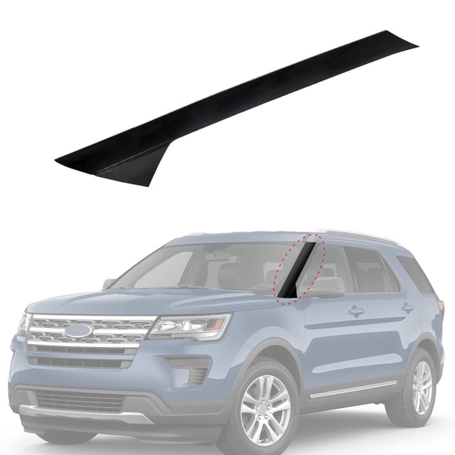 Panel de moldura exterior del pilar del parabrisas para Ford Explorer 2011-2019