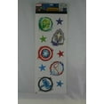 thumbnail image 2 of New Marvel Icons Peel & Stick Wall Decals 11 Kids Favorite Superhero Icon Stickers RMK3737SS, 2 of 6