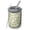 Green Daisy Flower, variant on 12oz Coffee Tumblers Green Daisy Flower Orange Centers Pattern Stainless Steel Vacuum Insulated Travel Tumbler Coffee Cups Mug with Lid and Straw with Cleaning Brush for Cold & Hot Drinks
