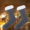 thumbnail image 5 of OugPiStiyk Womens Winter Super Soft Warm Cozy Fuzzy Fleece-Lined with Grippers Slipper Socks, Health & Beauty Care Products, 5 of 5