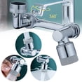 thumbnail image 5 of Universal 1080 Swivel Faucet Aerator Multifunction Faucet Extender Universal Swivel Splash Resistant Shower, 5 of 11