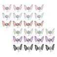 thumbnail image 4 of Miangastore Mini Pinces à Cheveux pour Filles avec Design de Griffes Confortables Couleurs Assorties Alliage 24 Pcs, 4 of 8