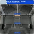thumbnail image 2 of Floor Mats for 2024 2025 2026 Hyundai Santa Fe 6&7 Seats Fit Gas&Hybrid Cargo Mat, 2 of 6