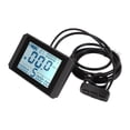 thumbnail image 1 of Electric Bike LCD Display, SM Line Lightweight Electric Bike Display ABS  for 22.2mm Handlebar, 1 of 7