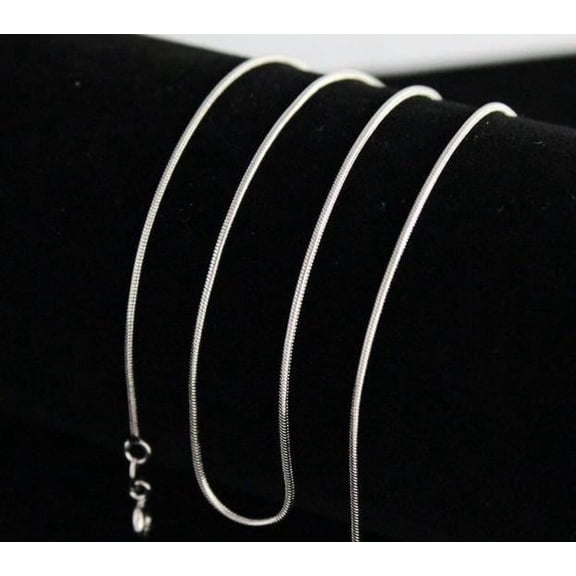 Necklaces & Pendants Fashion Unisex Chain Necklace 26 Inch for Men Women – Modern Jewelry, 26 inch, Silver