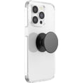 thumbnail image 3 of Empuñadura para teléfono con soporte PopSockets de aluminio negro, 3 of 6