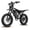 Black, variant on BIGNIU BG-S Electric Bike for Adults – 20" Fat Tire, 740W Motor, 48V 15A Battery, 7-Speed, Dual Disc Brakes for Off-Road and City Riding UL2849