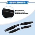thumbnail image 3 of Unique Bargains 4 Pcs Bouchon de Rail Latéral de Porte-Bagages Compatible pour Lexus RX350 RX400h RX330 2003-2009 Noir, 3 of 7